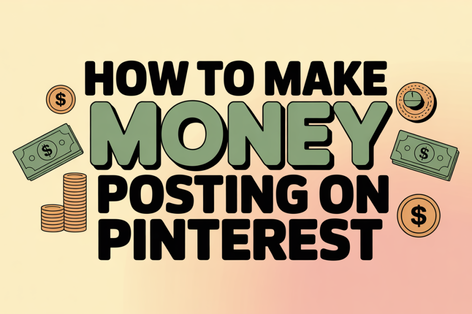 How to Make Money Posting on Pinterest